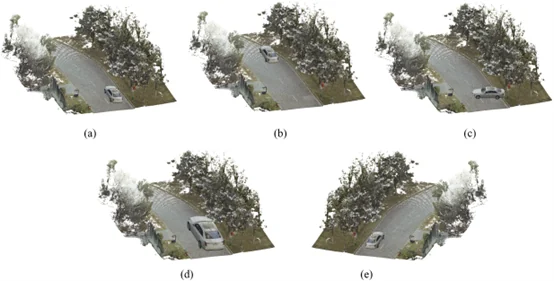 Examples of point-cloud data augmentation